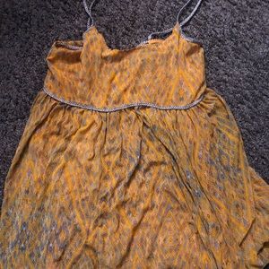 Free people so nice chiffon dress